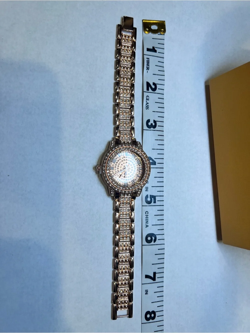 Rose Gold CZ Women's Fashion Watch
